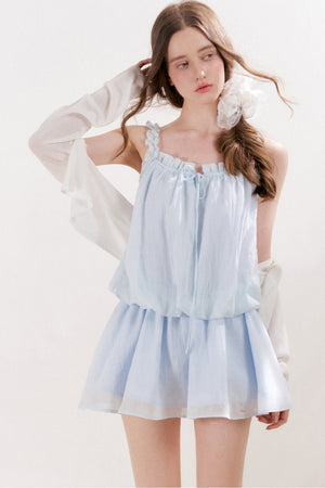 100% Lyocell Lace Trim Sheer Knit Cardigan
