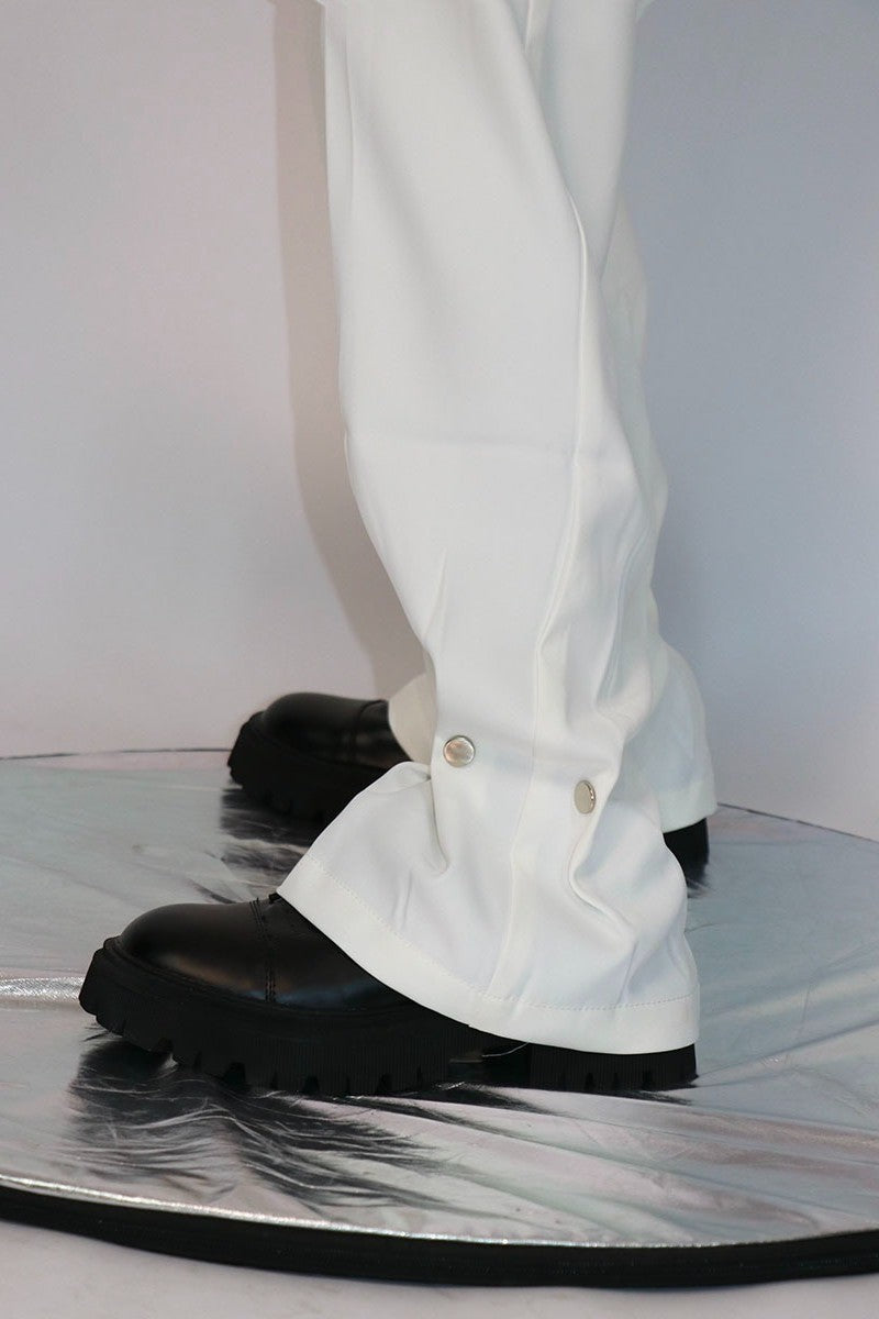 Straight Cut Loose Trousers
