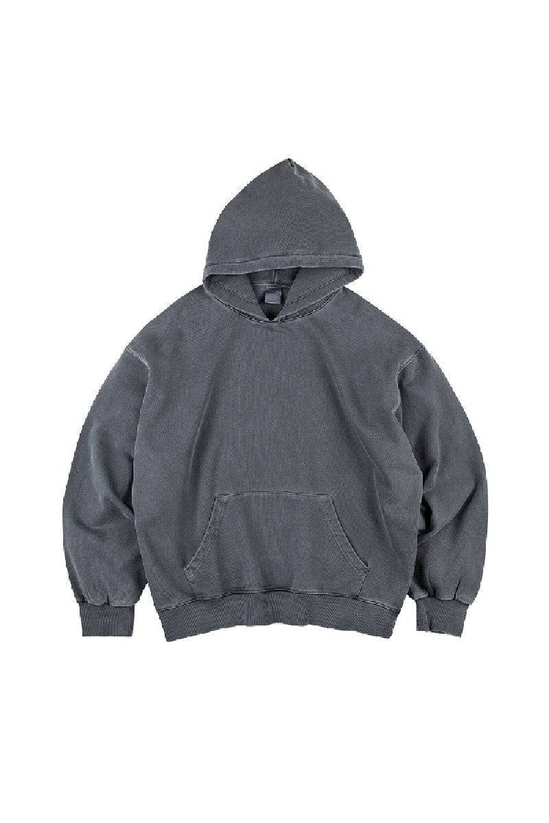 Hoodie With Faded Effect