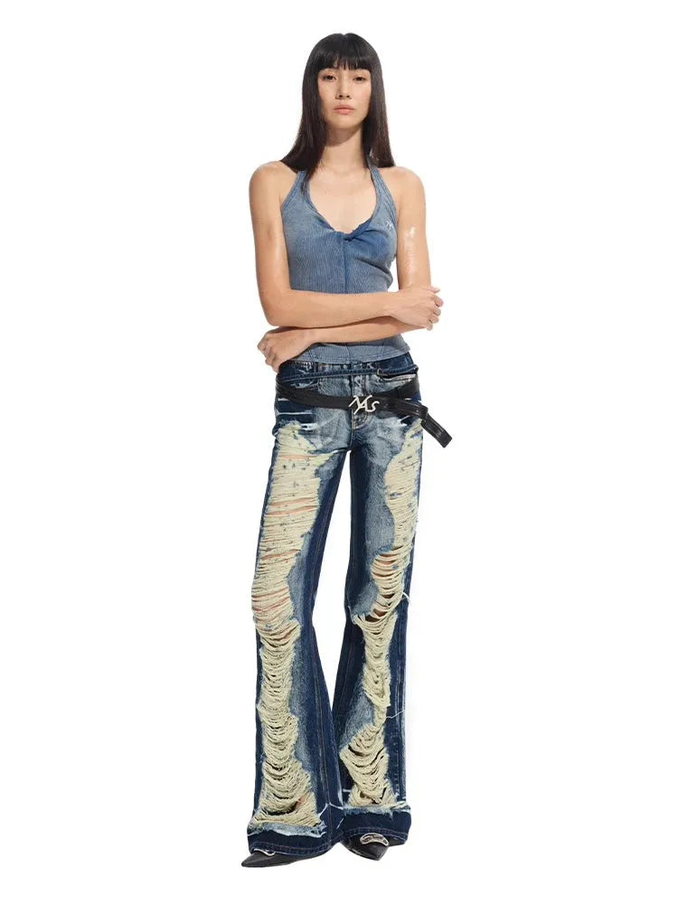 "Feria Series" Volcano Ripped Jeans