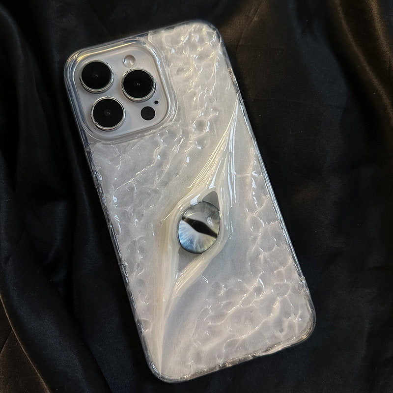 Niche Witch's Eye Case for iPhone 15 Pro Max, iPhone 14 Pro Premium Feel, 17 Pro Max 3D Texture, 16 Pro Textured, 13 Creative, 17 Pro Couple, 16 Protective Case X Anti-fall