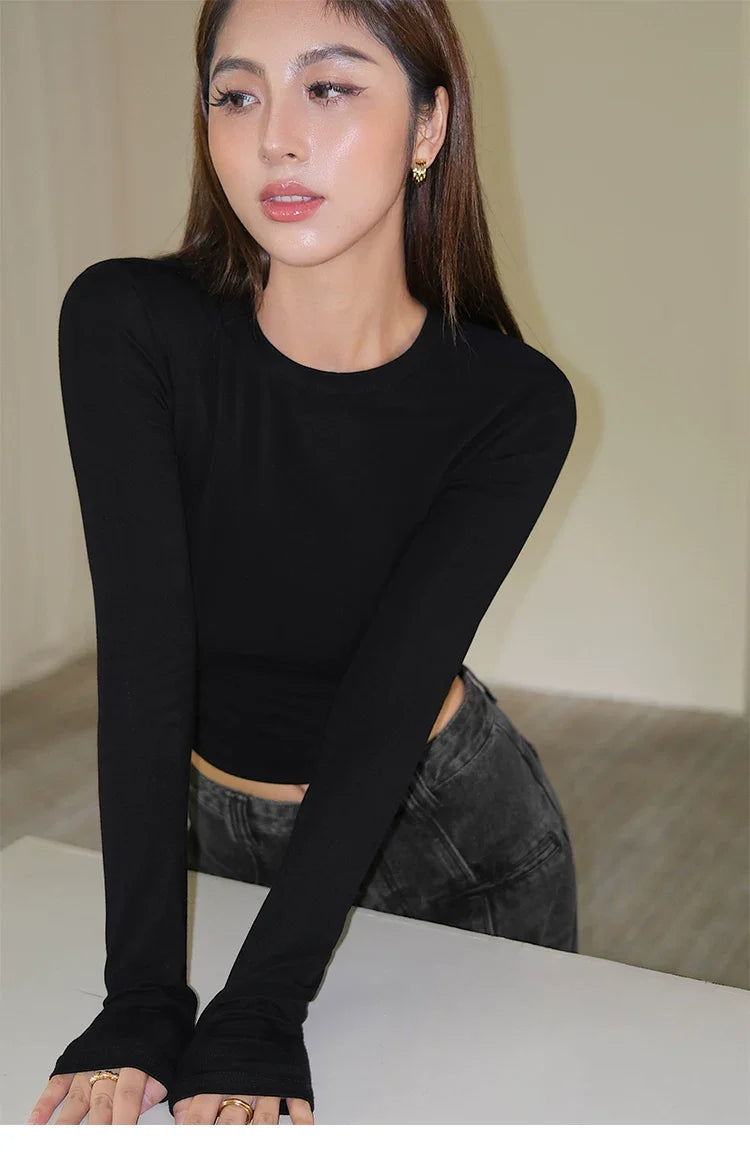 Contour Cloud Second-Skin Long Sleeve Tee