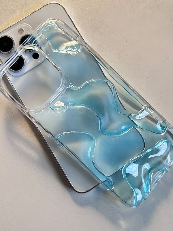 立体流水纹创意适用苹果16Pro手机壳iPhone14Pro高级感15Promax硬壳13小众11手工12Pro防摔x保护套11网红16