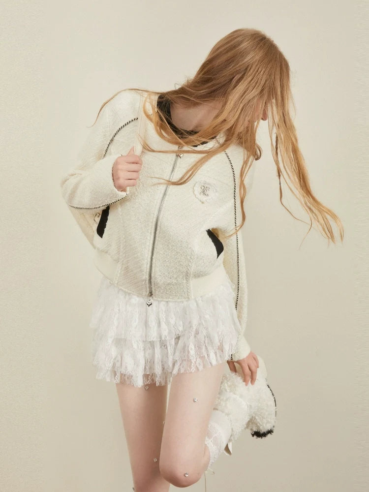 Tiered Tulle Mini Skirt