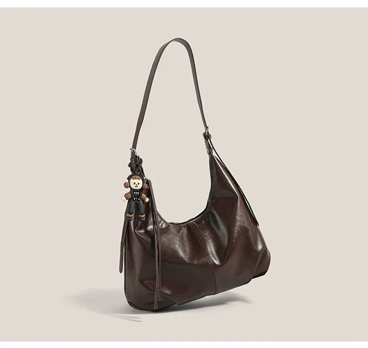 Monkey Charm Hobo
