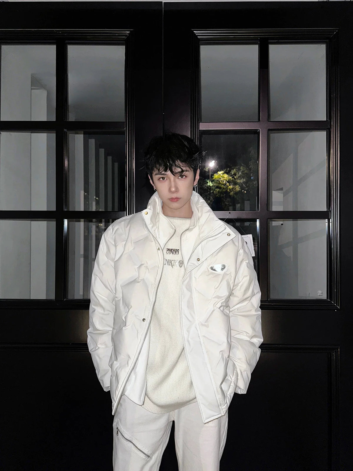 Arctic Prism Quilted Puffer Jacket