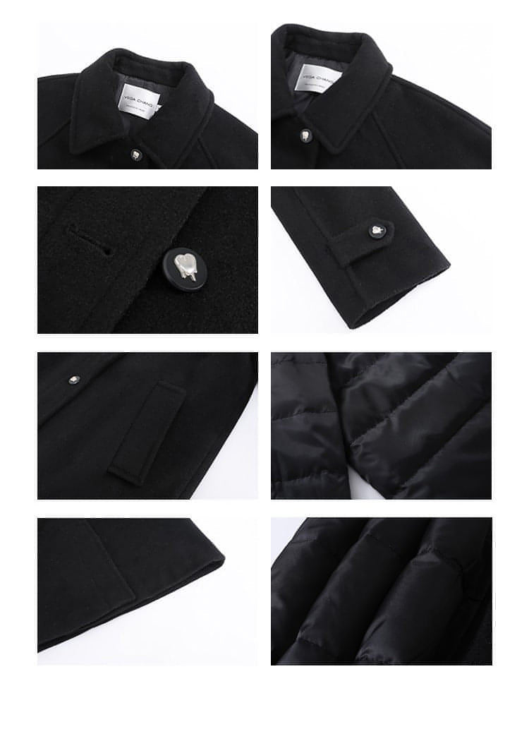 Winter Woolen Down Coat