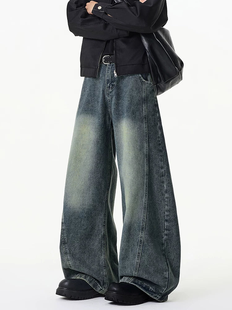 Tidal Wave Ultra‑Wide Leg Jeans