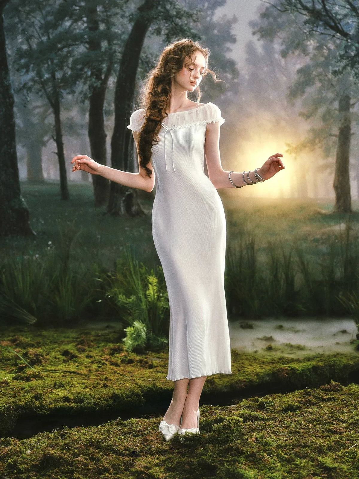 Little White Serpent – French Empire First Love Dress
