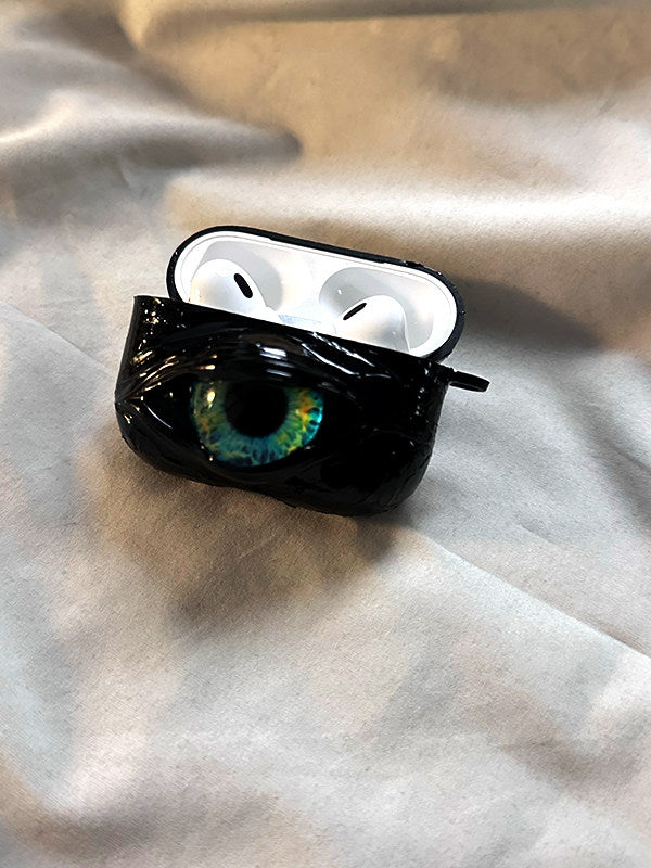 立体深渊海洋眼适用苹果耳机保护壳airpods4蓝牙耳机壳airpodsPro2耳机硅胶airpods3原创airpodspro2防摔硬壳