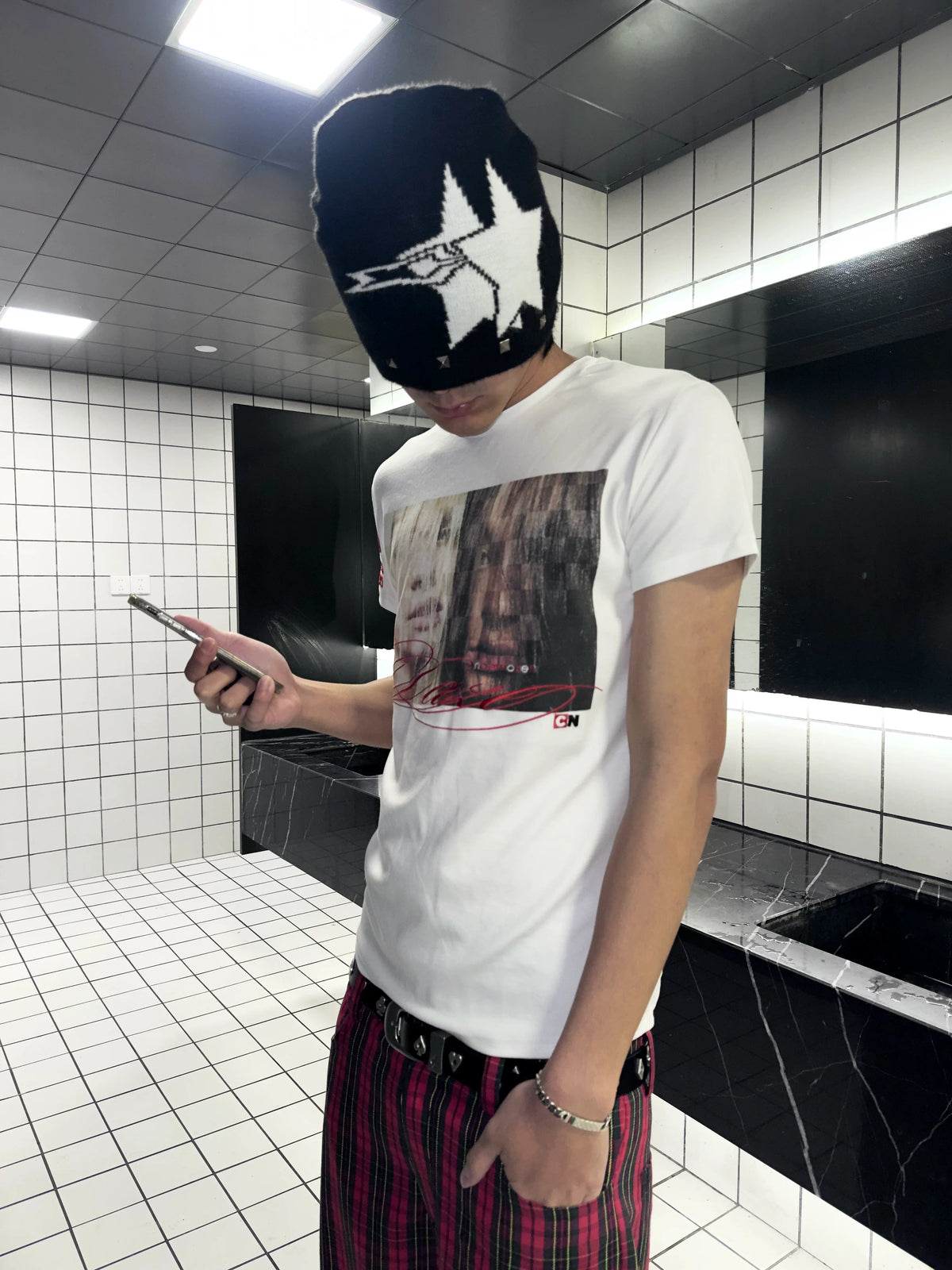 Twin Glare Portrait Graphic Tee
