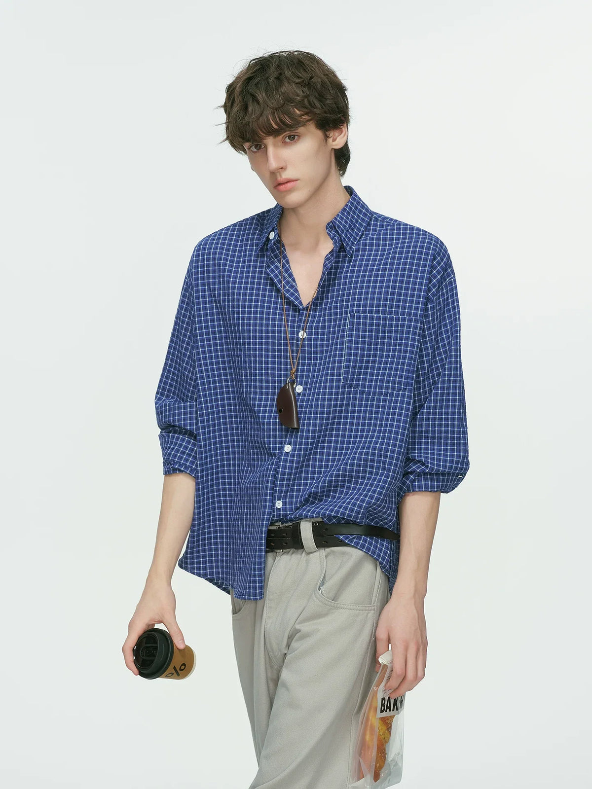 Metro Grid Relax Fit Shirt