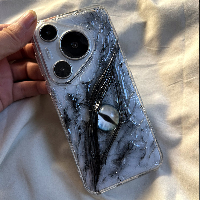Creative original smoky eye suitable for Huawei Pura 70 Pro phone case Mate 80 Pro premium feel P80 Pro new P80 hard case Mate 70 personalized Mate 60 3D 80 couple P70
