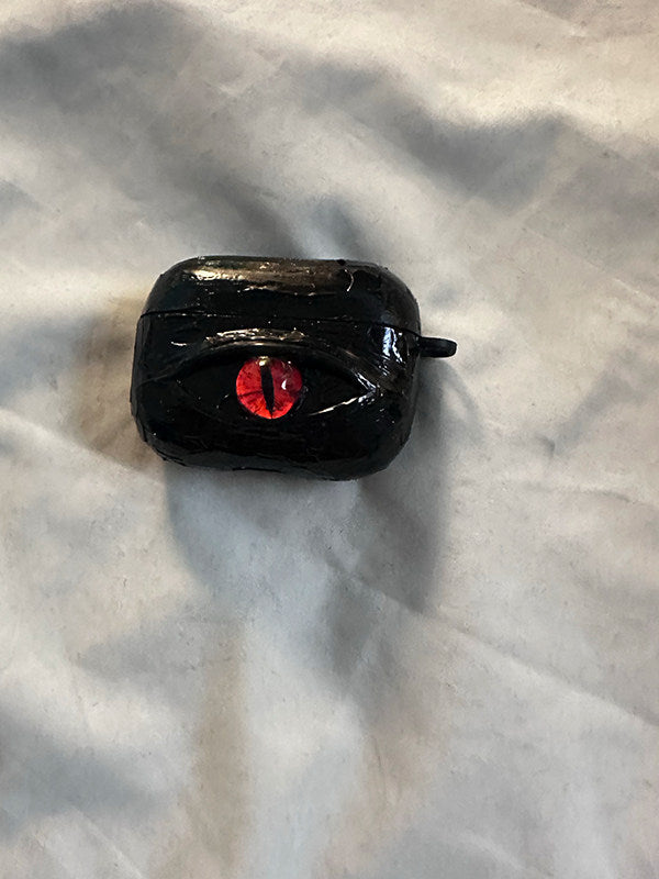 精灵红眼适用苹果airpods4代耳机壳Pro3无线蓝牙第三代新款airpodpro2耳机盒airpods3个性特别