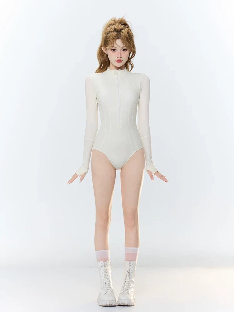 Eclipse Long-Sleeve Zip Surf Suit