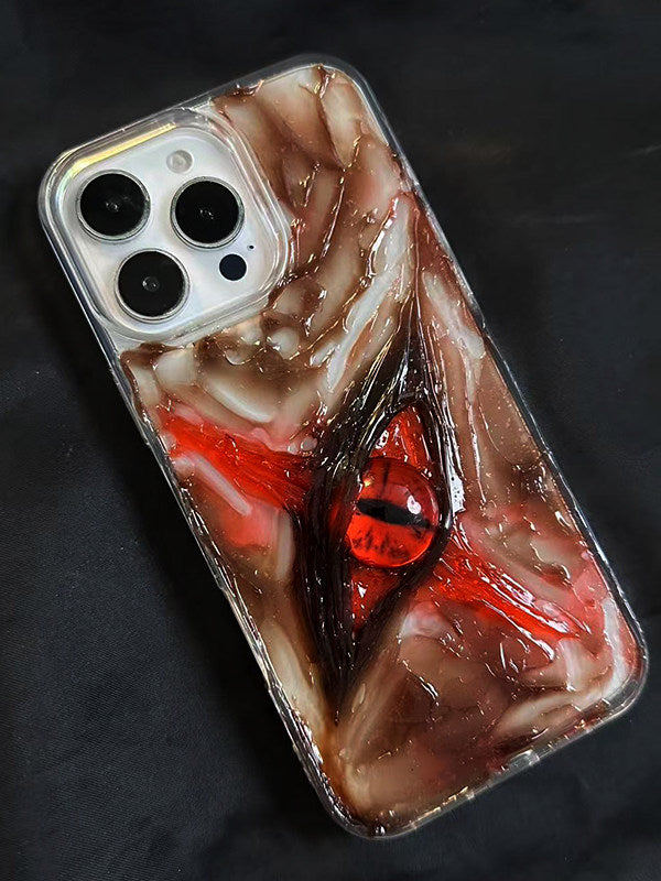 个性立体沙漠之眼适用苹果16Promax手机壳iPhone15Pro高级感17Promax简约创意17Pro酷炫硬壳13小众11防摔保护
