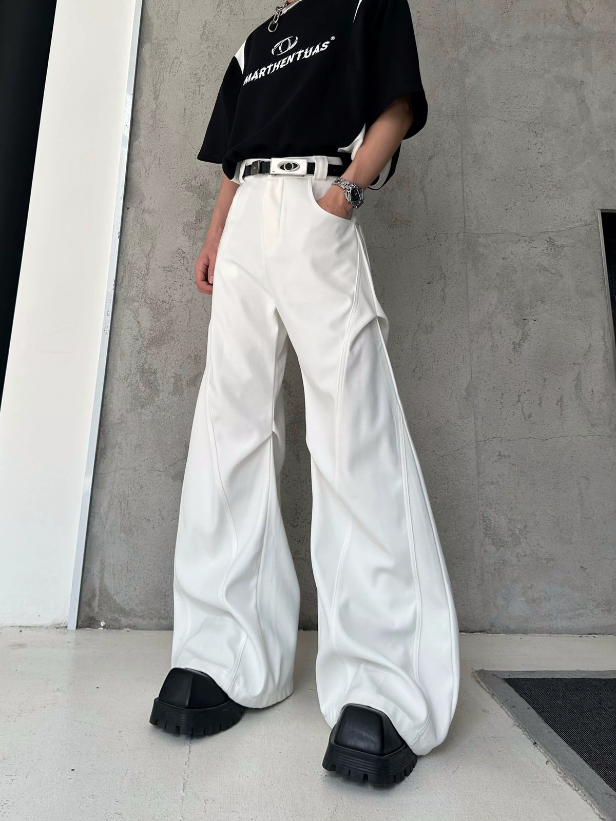Obsidian Surge Ultra Wide Trousers