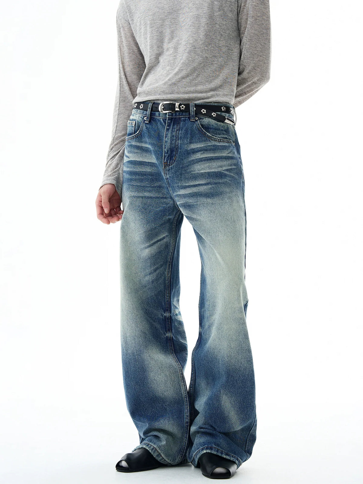 Glacier Fade Flare-Leg Jeans