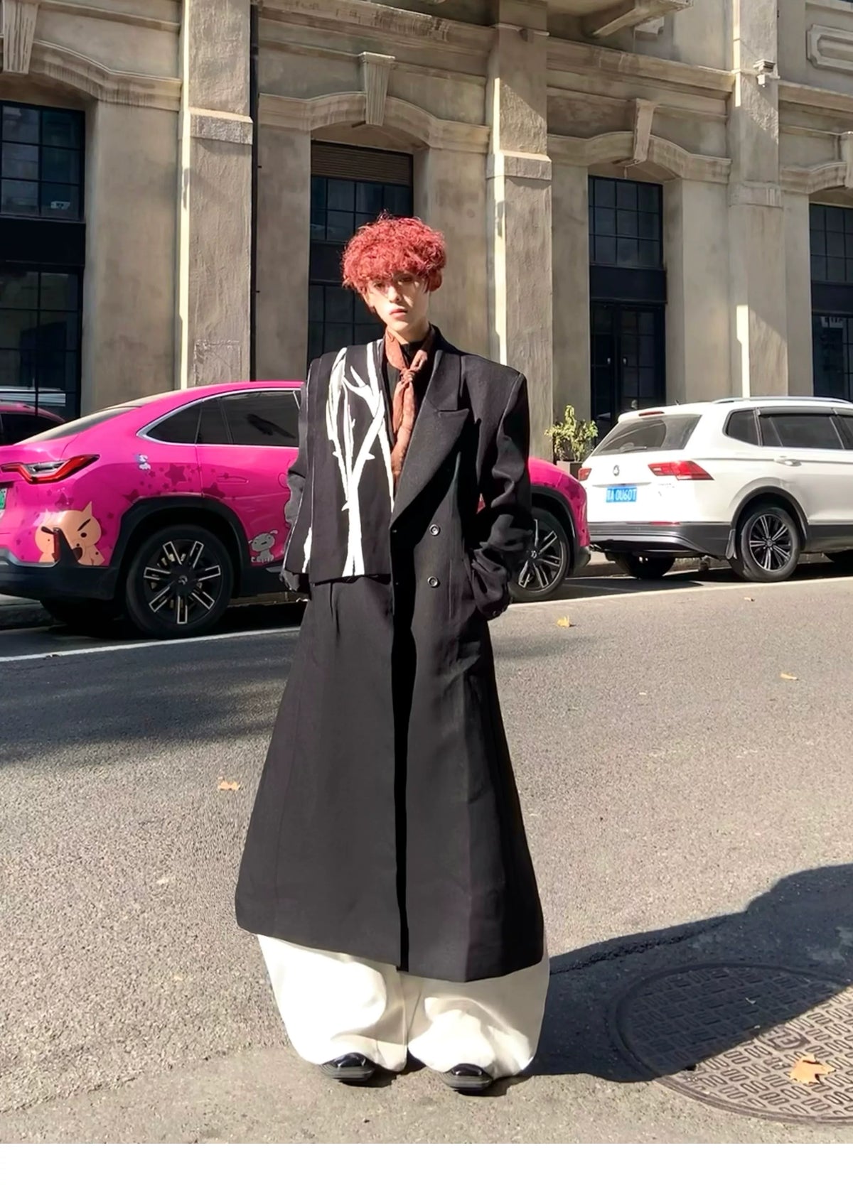 Midnight Boulevard Long Trench Coat