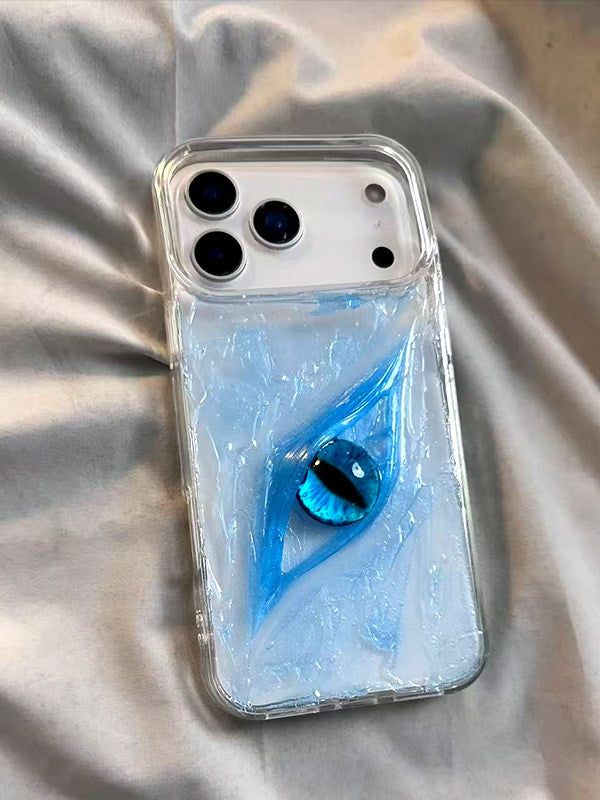 3D Creative Maldives Eye Case for iPhone 17 Pro, iPhone 16 Hard Case, Handmade 15, Apple 14 Pro Original, 13 Premium Feel, 12 Anti-fall, X Niche, 11 Pro Couple Simple