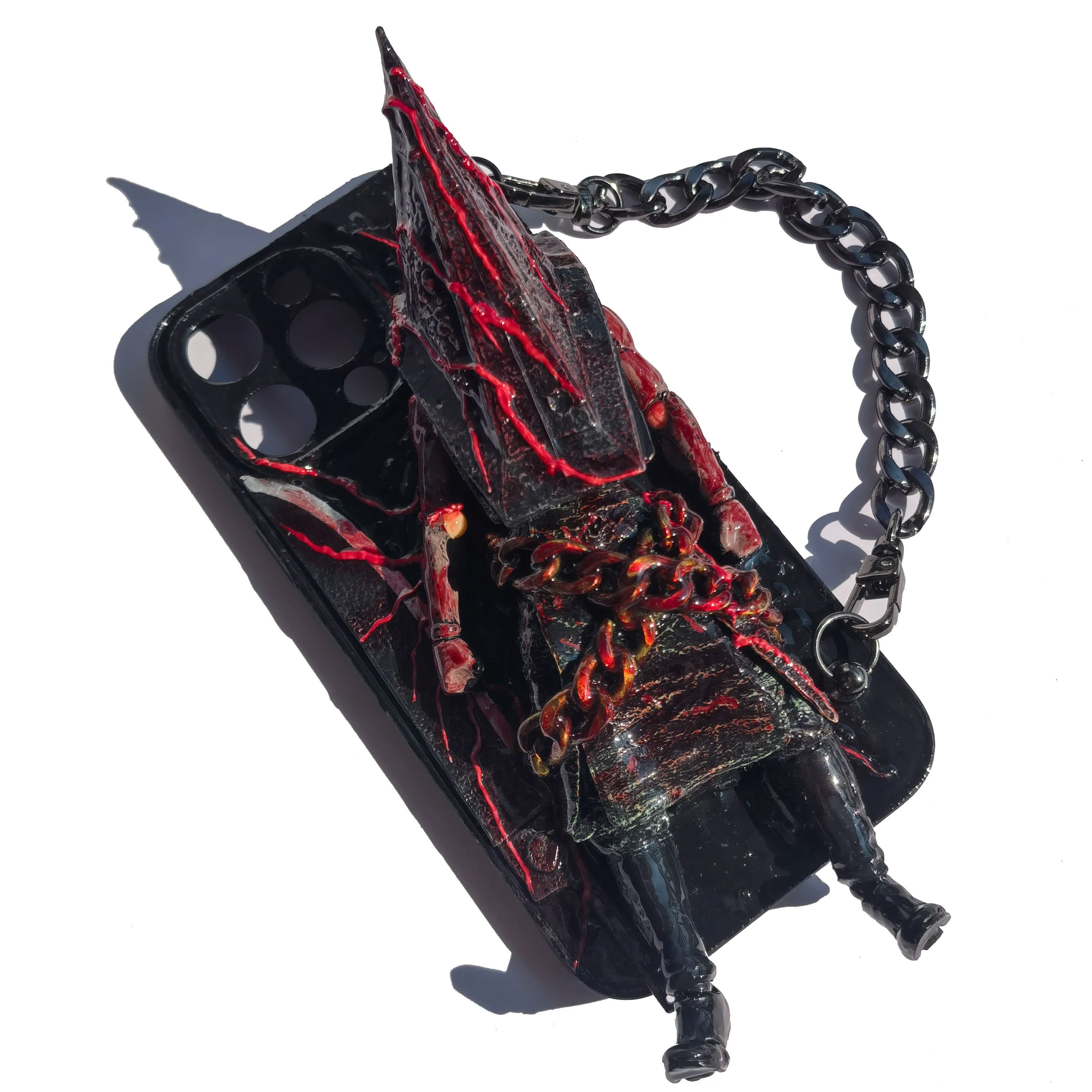 3D Silent Hill Gothic Decoden Case for IPhone 11 12 13 14 Pro Max A52 S20 S21 S22 Ultra Case Iphone Xs Case Custom Phone Cover