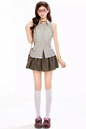 A-Line Elastic Skirt