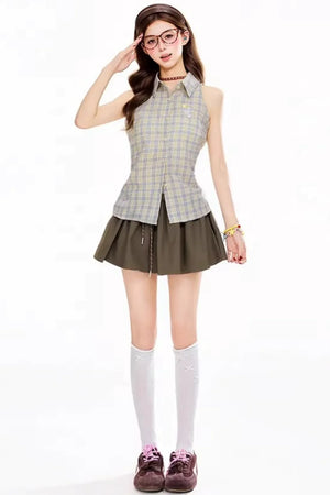 A-Line Elastic Skirt
