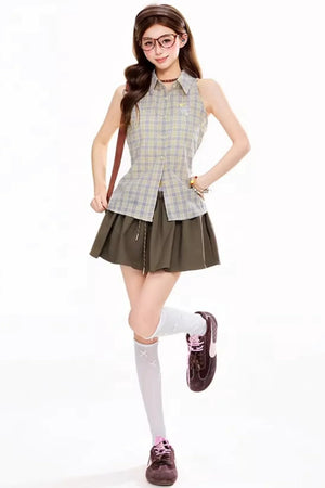 A-Line Elastic Skirt