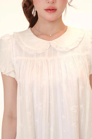 A-Line Peter Pan Collar Dress