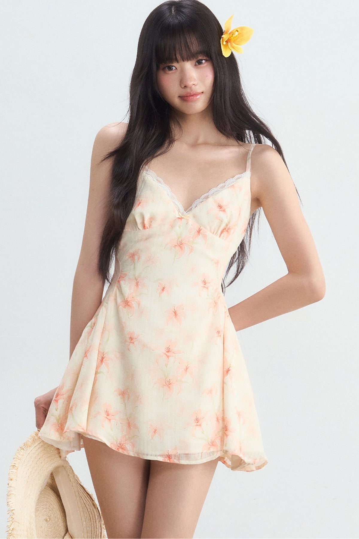 A-Line Spaghetti Strap Dress