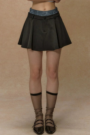 A-Line Vintage Skirt-Pants