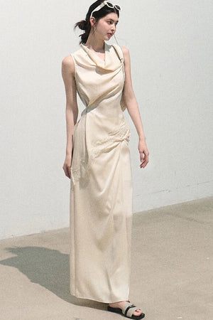 Acetate Lace Off-Shoulder Set-Up