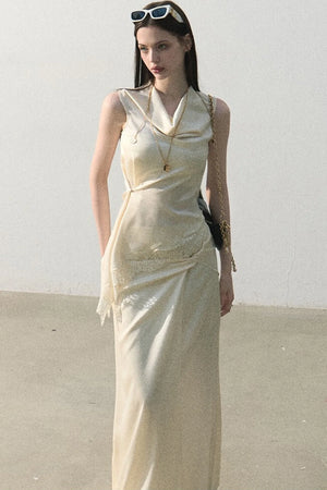 Acetate Lace Off-Shoulder Set-Up