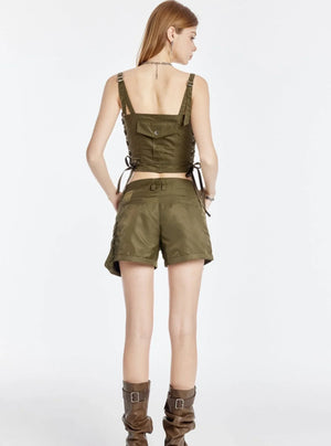 Adjustable Sexy Top With Shorts Set-Up