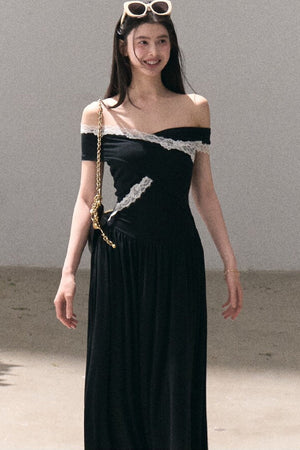 Afternoon Blooming Lace Dress Set-Up