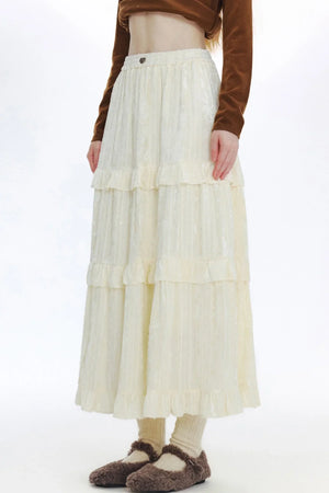 Afternoon Nap Puffy Maxi Skirt