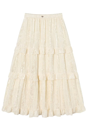 Afternoon Nap Puffy Maxi Skirt
