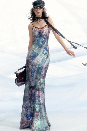 Akiva Halter Maxi Dress