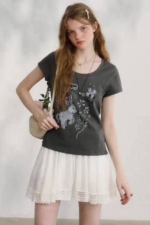 Alice's Dream Retro Top
