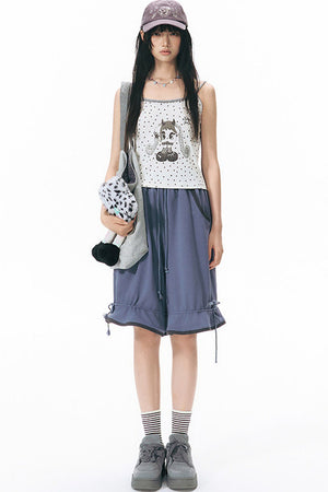 All-Over Print Color-Blocked Camisole