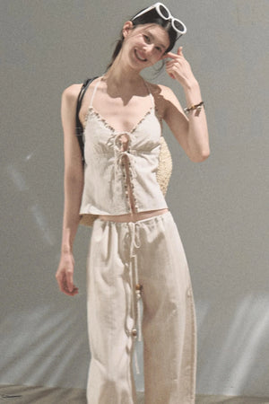 Amber Striped Pants Set-Up