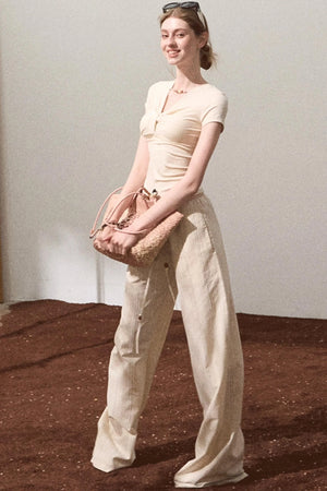 Amber Striped Pants Set-Up