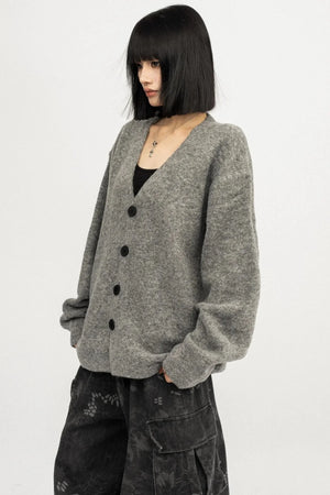 American Coffee Knitted Cardigan