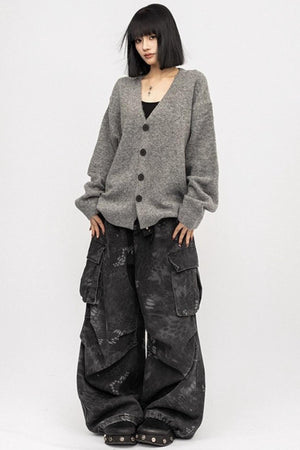 American Coffee Knitted Cardigan