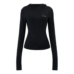 American High Neck Long Sleeves Sweatshirt