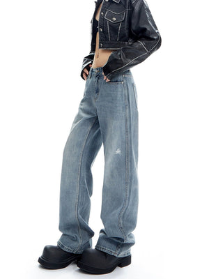 American Loose Straight Leg Pants