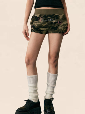 American Pearl Camouflage Shorts Pants
