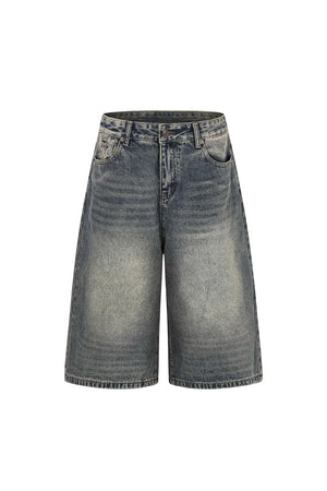 American Retro Distressed Denim Pants