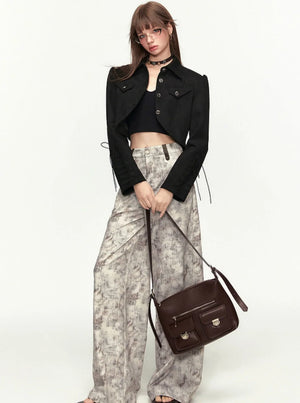 American Retro High-End Short Jacket