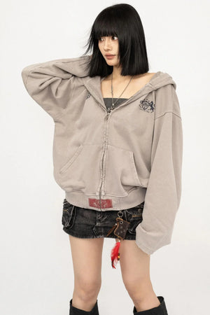 American Retro Hooded Jacket